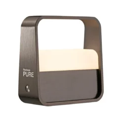 Paul Neuhaus 4055-34 LED Akku Tischleuchte PURE Go dark-metal brown dimmbar