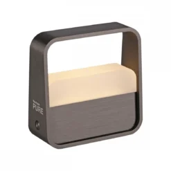 Paul Neuhaus 4055-34 LED Akku Tischleuchte PURE Go dark-metal brown dimmbar