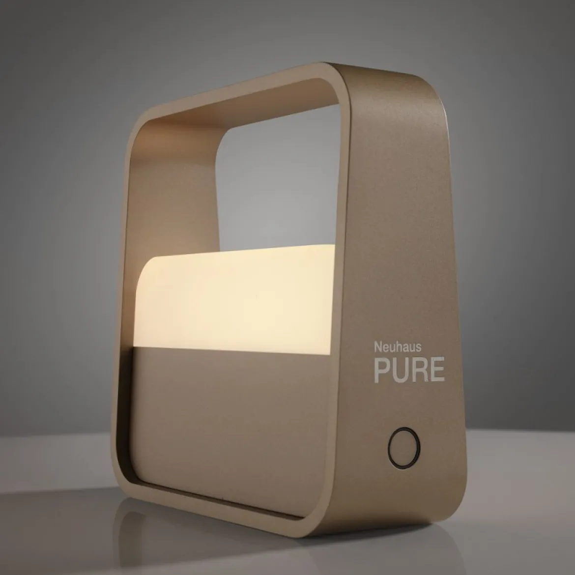 Paul Neuhaus 4055-97 LED Akku Tischleuchte PURE Go bronce dimmbar