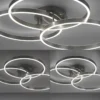 Paul Neuhaus 6233-55 LED Deckenleuchte Paan silberfarbig rund CCT