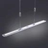 Paul Neuhaus 2565-95 LED Pendelleuchte aluminiumfarben höhenverstellbar dimmbar