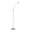 Paul Neuhaus 400-55 LED Stehleuchte silber Opalglas Touchdimmer 3000K