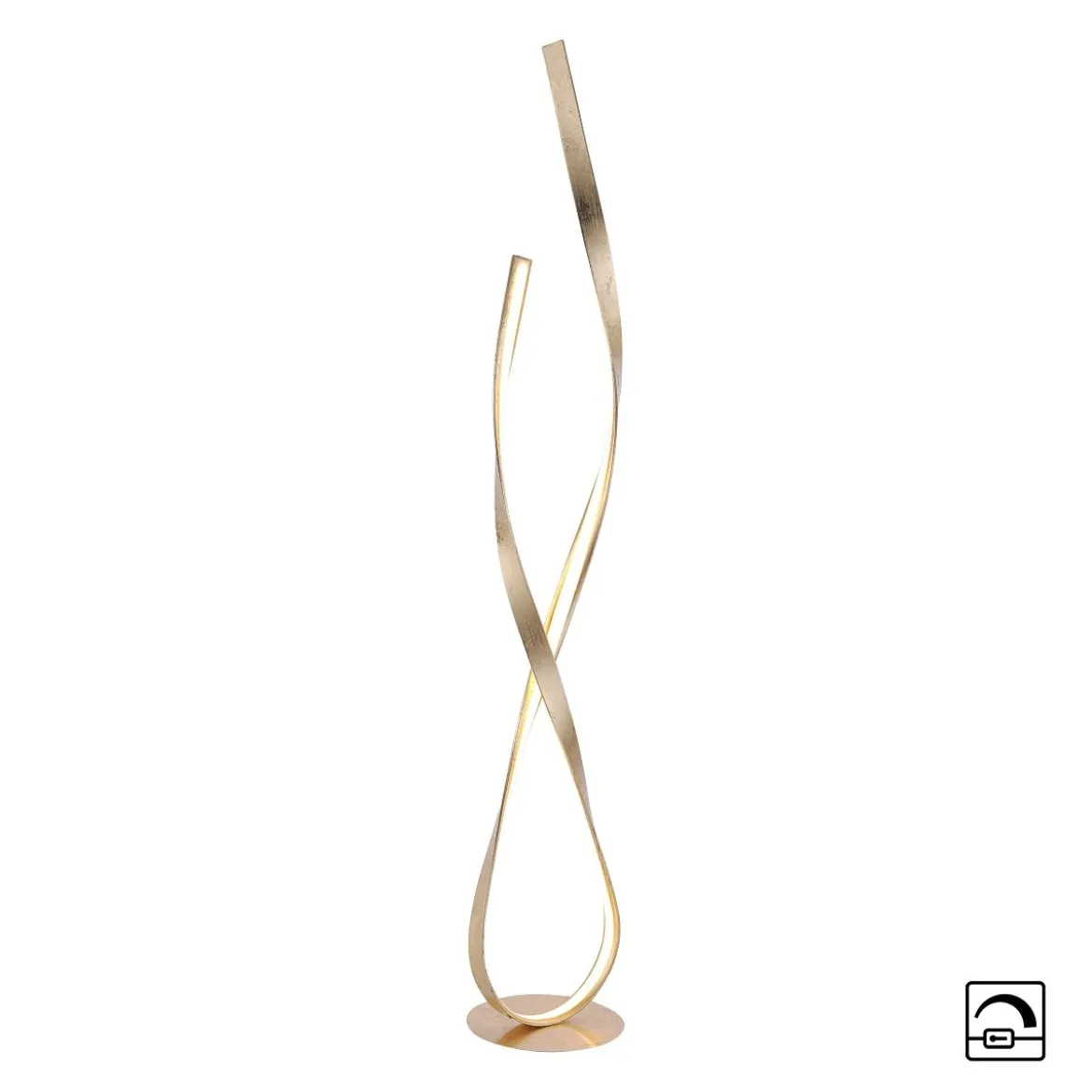 Paul Neuhaus 720-12 LINDA Stehleuchte gold