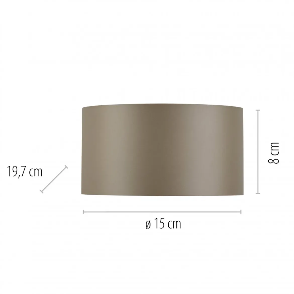 Paul Neuhaus 8561-97 Neuhaus PURE Clipse LED Wandleuchte bronce