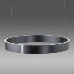 Paul Neuhaus 2560-15 Neuhaus PURE E-Clipse LED Pendelleuchte mystic grey elektrisch