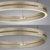 Paul Neuhaus 2550-60 Neuhaus PURE E-Loop LED Pendelleuchte ivory gold 2700-5000 K