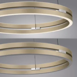 Paul Neuhaus 2550-60 Neuhaus PURE E-Loop LED Pendelleuchte ivory gold 2700-5000 K