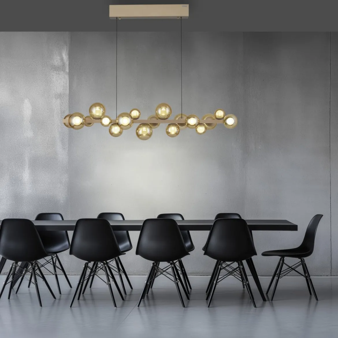 Paul Neuhaus 2557-97 Neuhaus PURE E-Popup LED Pendelleuchte bronce 2700-5000 K