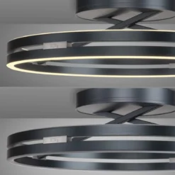 Paul Neuhaus 6552-15 Neuhaus PURE Loop LED Deckenleuchte mystic grey 2700-5000 K