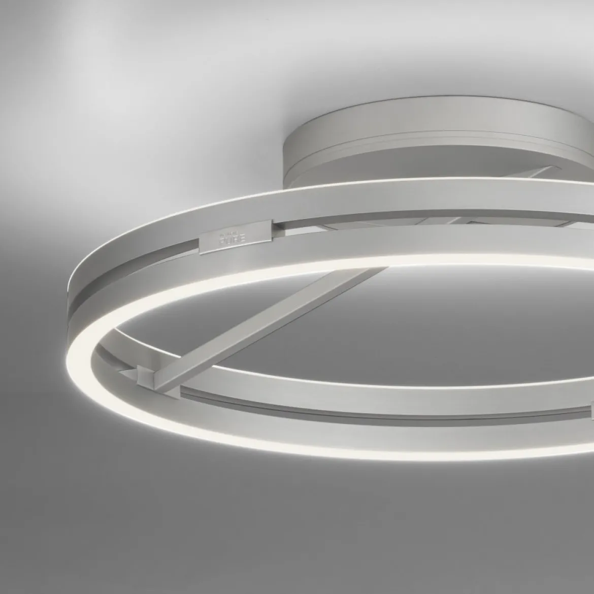 Paul Neuhaus 6552-95 Neuhaus PURE Loop LED Deckenleuchte stone (alu) 2700-5000 K