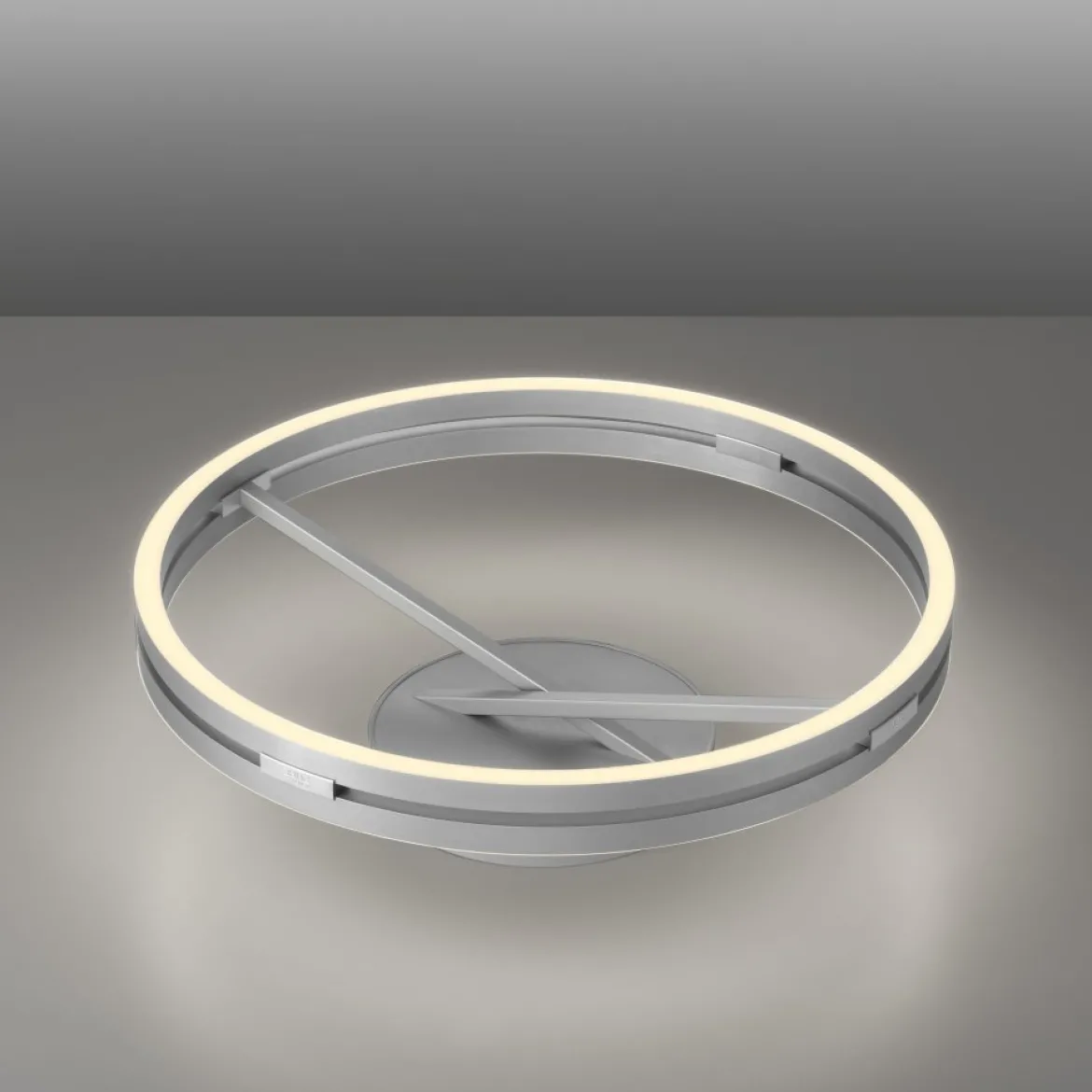 Paul Neuhaus 6552-95 Neuhaus PURE Loop LED Deckenleuchte stone (alu) 2700-5000 K