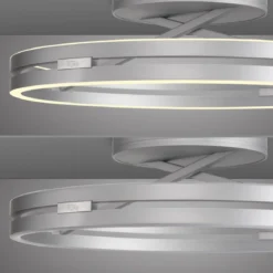 Paul Neuhaus 6552-95 Neuhaus PURE Loop LED Deckenleuchte stone (alu) 2700-5000 K