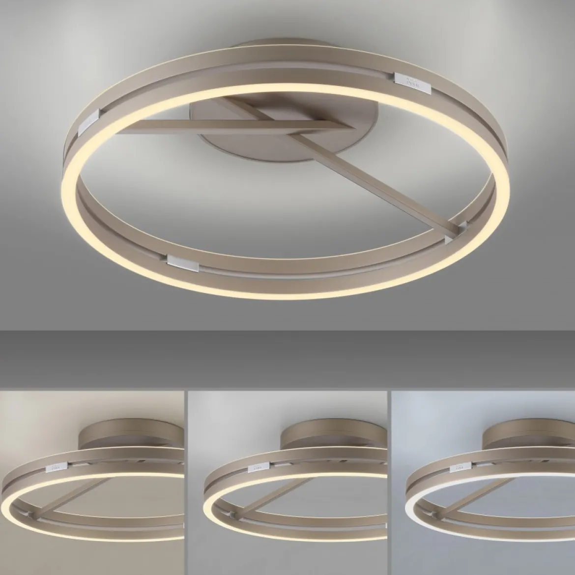 Paul Neuhaus 6552-97 Neuhaus PURE Loop LED Deckenleuchte bronce