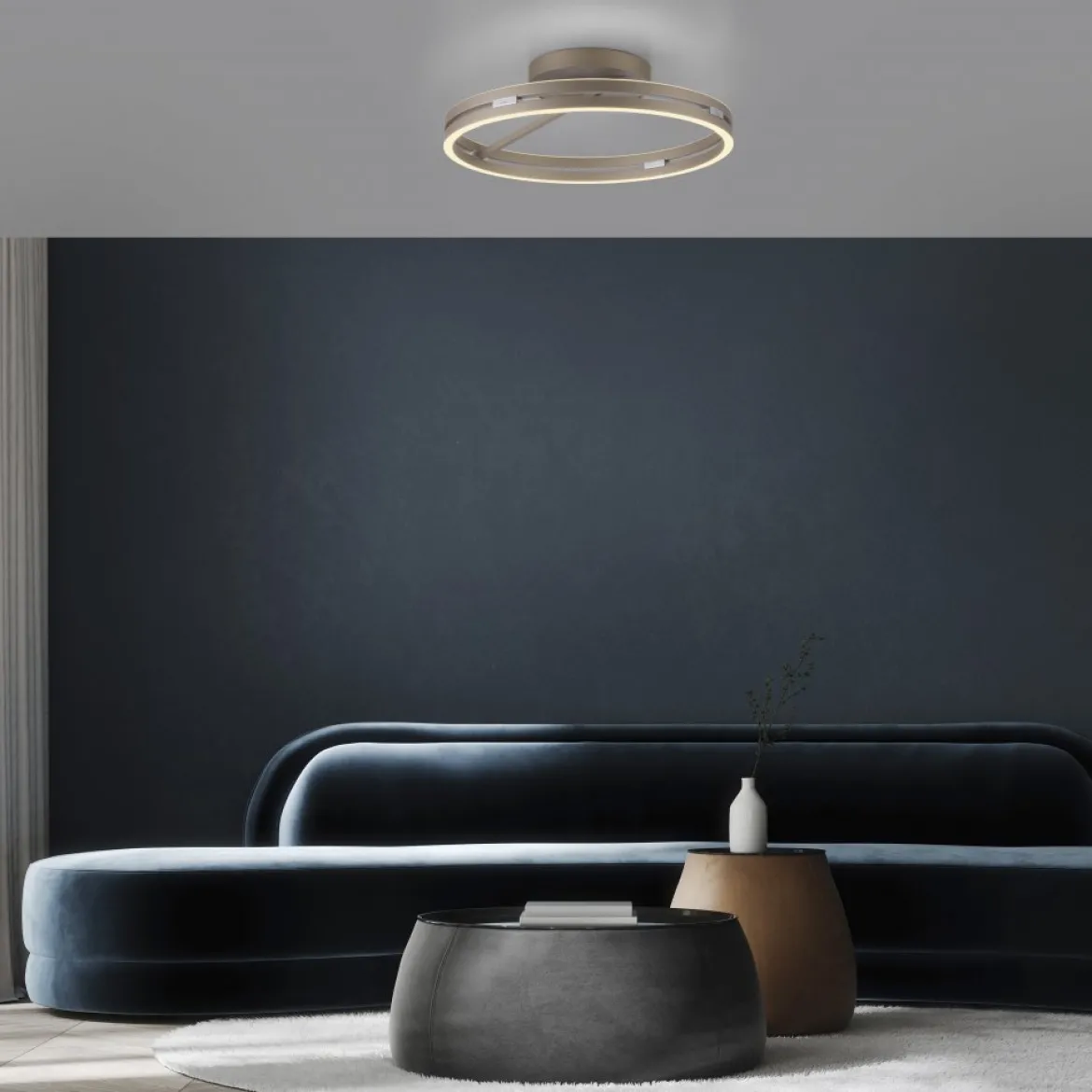 Paul Neuhaus 6552-97 Neuhaus PURE Loop LED Deckenleuchte bronce