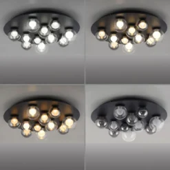 Paul Neuhaus 6588-15 Neuhaus PURE Popup LED Deckenleuchte mystic grey