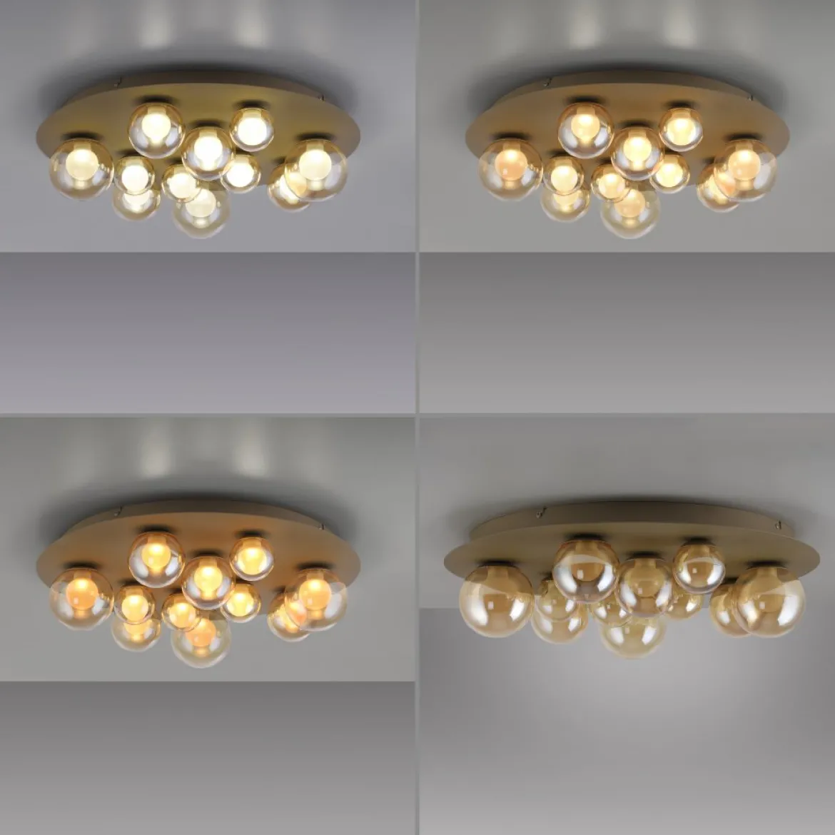 Paul Neuhaus 6588-97 Neuhaus PURE Popup LED Deckenleuchte bronce