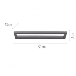 Paul Neuhaus 9113-15 Neuhaus PURE Puro LED Wandleuchte platin 3000K
