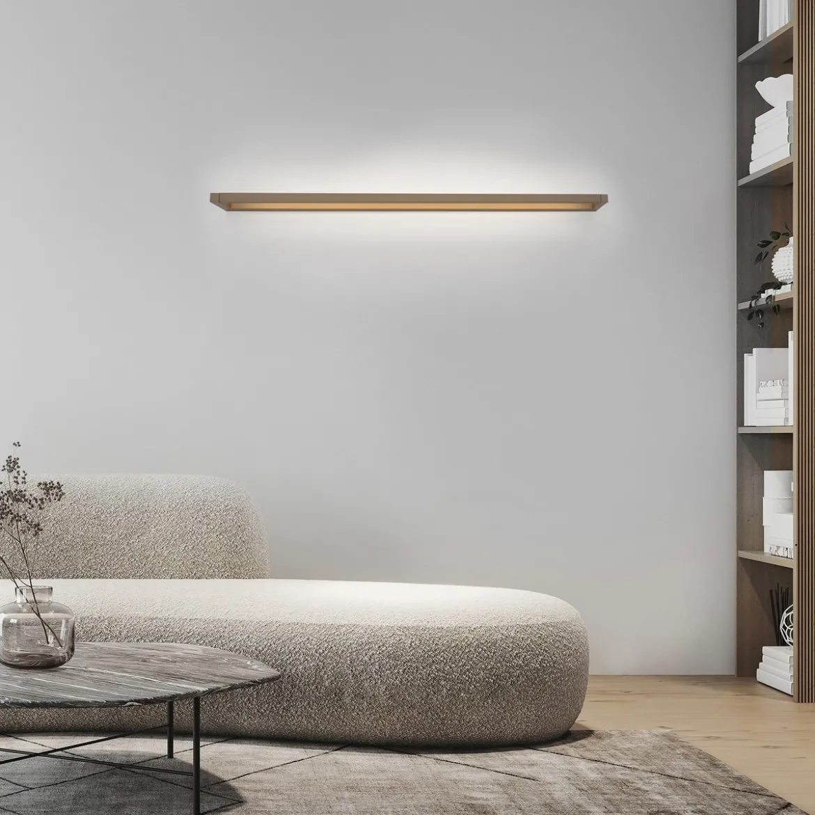 Paul Neuhaus 9114-97 Neuhaus PURE Puro LED Wandleuchte bronce 3000 K