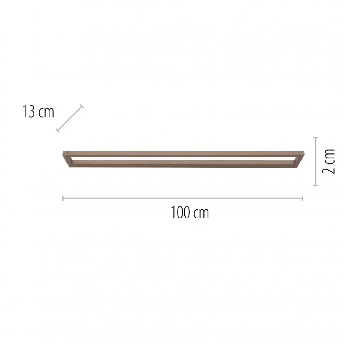 Paul Neuhaus 9114-97 Neuhaus PURE Puro LED Wandleuchte bronce 3000 K
