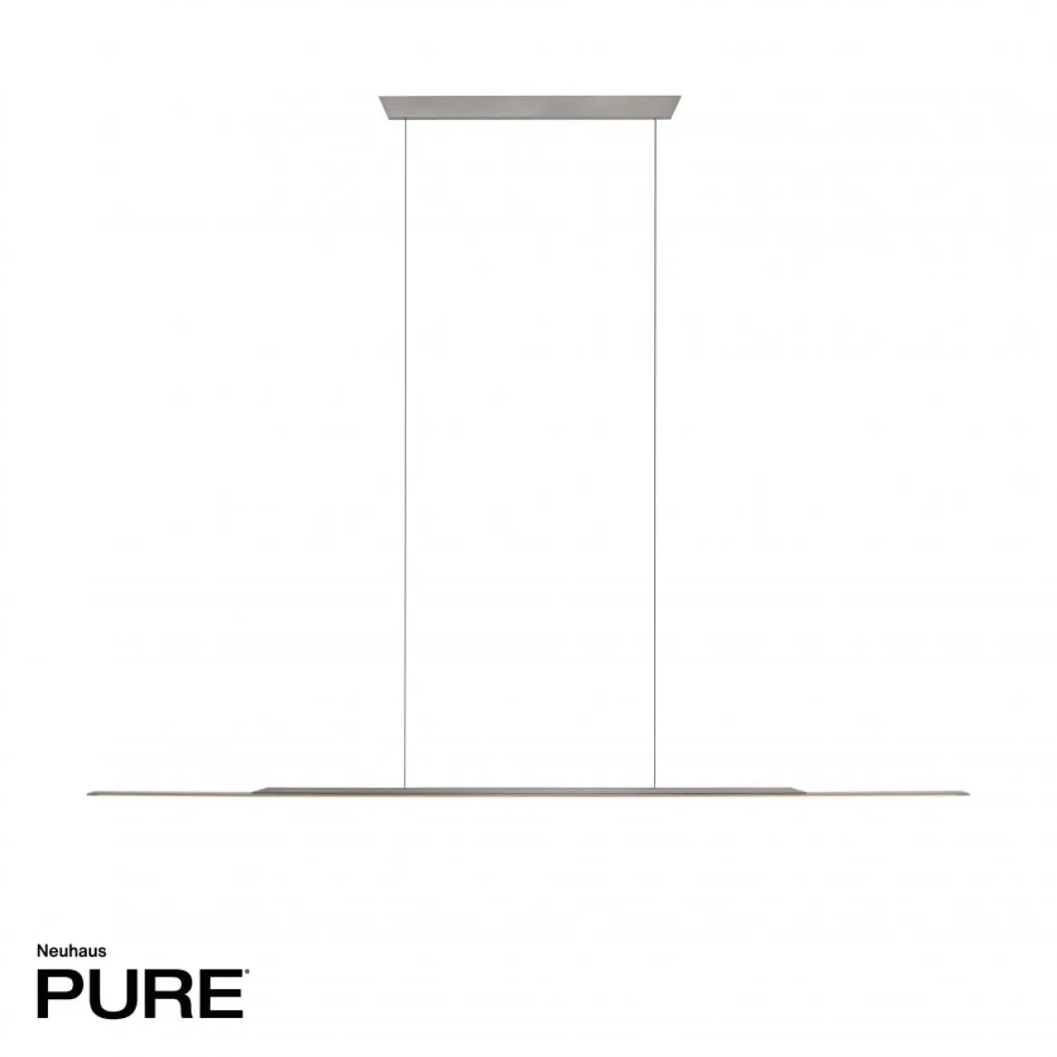 Paul Neuhaus 2301-15 Neuhaus PURE Surface LED Pendelleuchte platin (grau) 3000K
