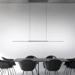 Paul Neuhaus 2301-15 Neuhaus PURE Surface LED Pendelleuchte platin (grau) 3000K