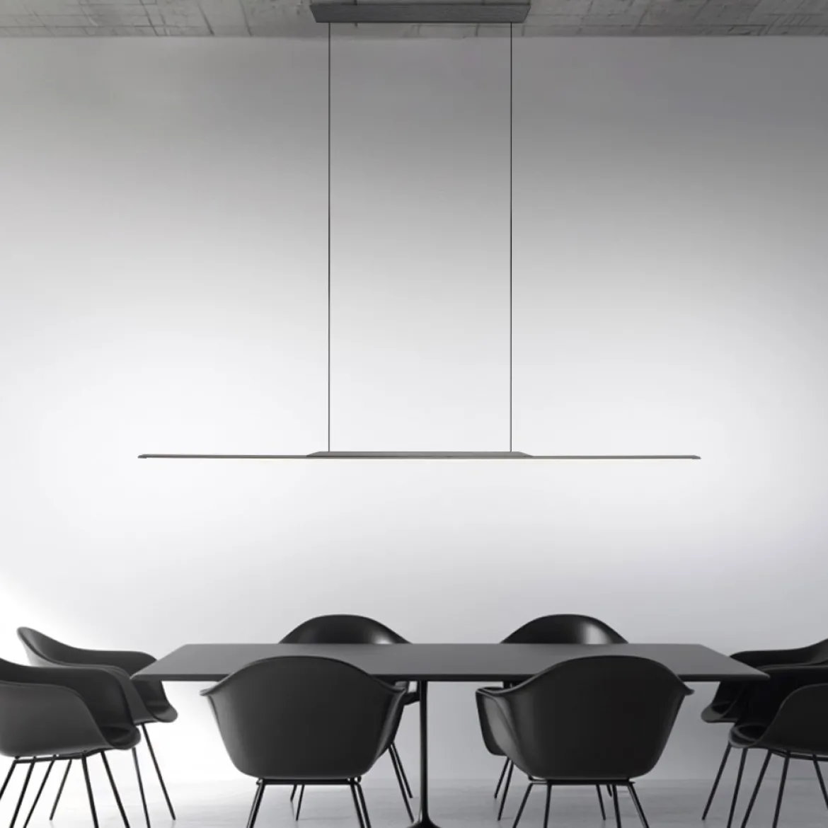 Paul Neuhaus 2301-15 Neuhaus PURE Surface LED Pendelleuchte platin (grau) 3000K