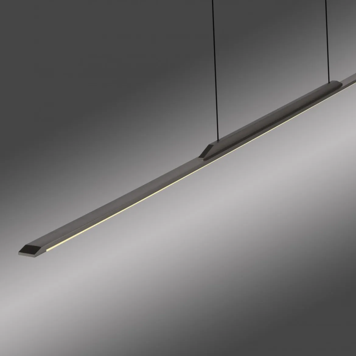Paul Neuhaus 2301-15 Neuhaus PURE Surface LED Pendelleuchte platin (grau) 3000K
