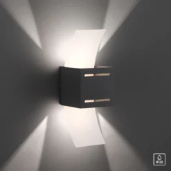 Paul Neuhaus 9007-13 ORMA Wandleuchte 1-flammig Anthrazit