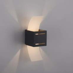 Paul Neuhaus 9007-13 ORMA Wandleuchte 1-flammig Anthrazit