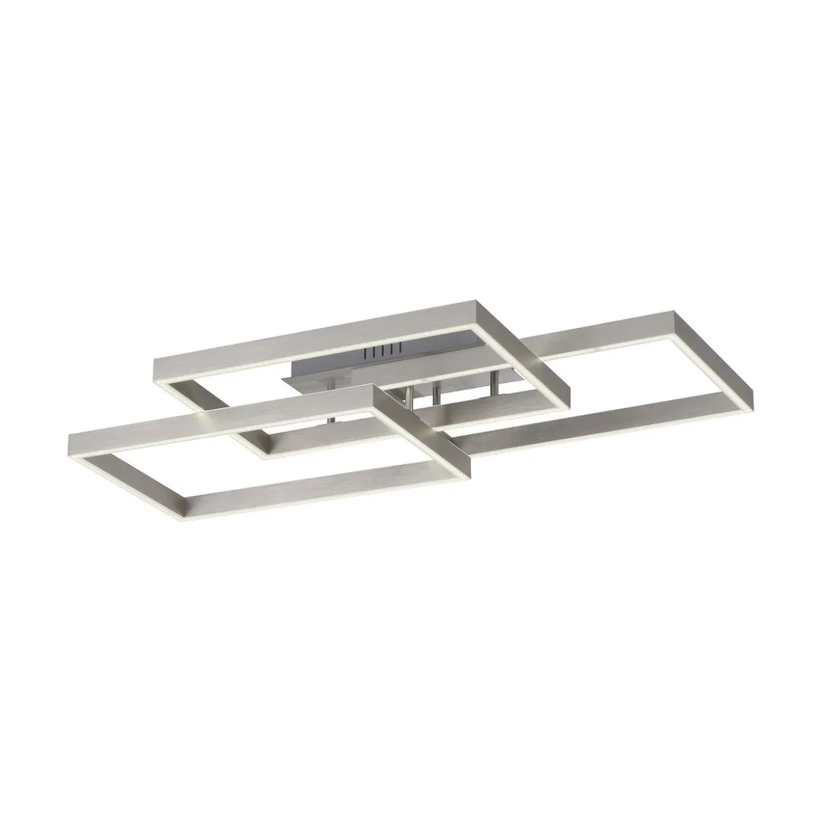 Paul Neuhaus 6232-55 Paan LED Deckenleuchte silberfarbig eckig CCT