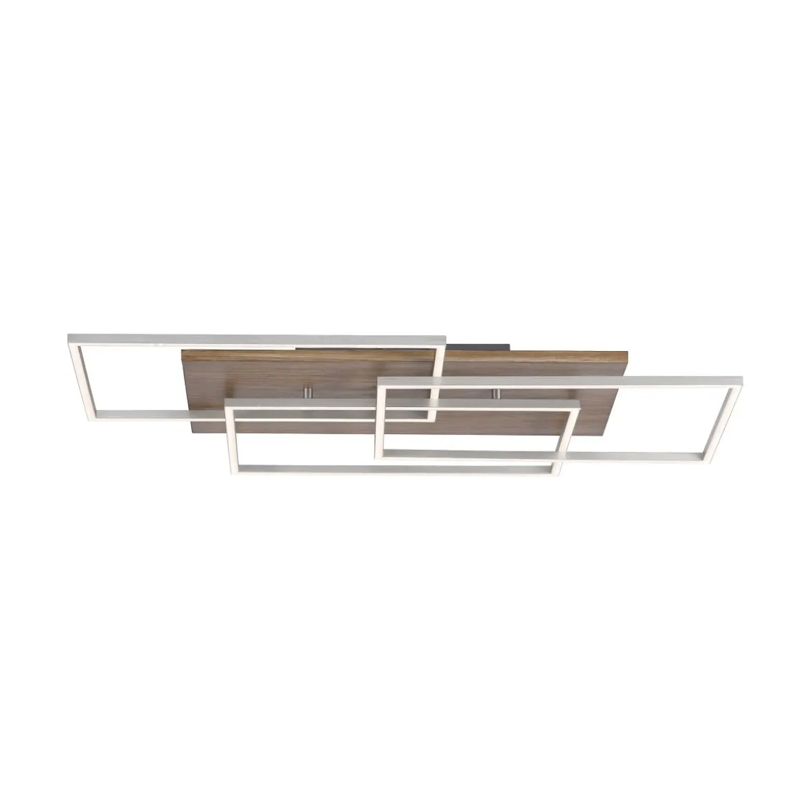 Paul Neuhaus 8330-79 PALMA Deckenleuchte Holzdekor eckig