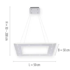 Paul Neuhaus 2535-95 PURE-COSMO LED Pendelleuchte aluminium CCT