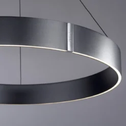 Paul Neuhaus 2561-15 PURE-E-CLIPSE LED Pendelleuchte mystic grey (grau) e-LIFT®