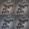 Paul Neuhaus 2221-15 PURE E-Infinity Pendelleuchte mystic grey 10-flammig