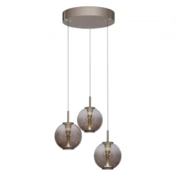 Paul Neuhaus 2222-97 PURE E-Infinity Pendelleuchte bronce 3-flammig