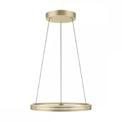 Paul Neuhaus 2551-60 PURE-E-LOOP LED Pendelleuchte ivory gold elektrisch