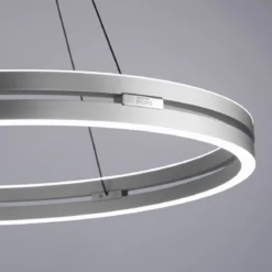 Paul Neuhaus 2551-95 PURE-E-LOOP LED Pendelleuchte stone (alu) elektrisch