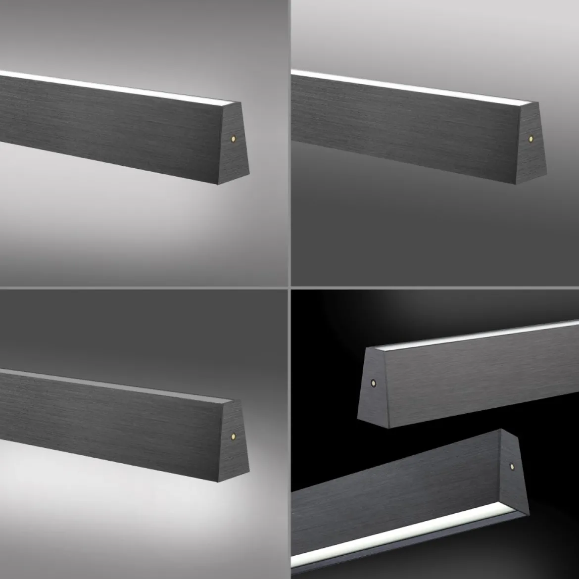 Paul Neuhaus 2570-15 PURE E-MOTION LED Pendelleuchte platin (grau) höhenverstellbar