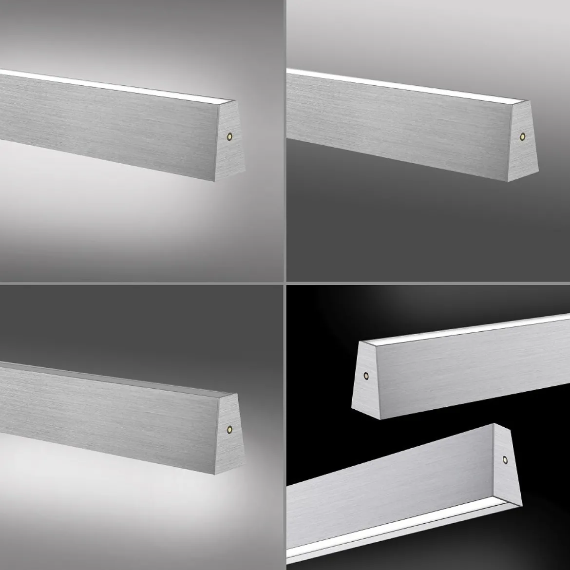 Paul Neuhaus 2570-95 PURE E-MOTION LED Pendelleuchte diamond (alu) höhenverstellbar