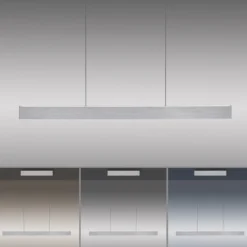 Paul Neuhaus 2570-95 PURE E-MOTION LED Pendelleuchte diamond (alu) höhenverstellbar