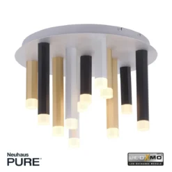 Paul Neuhaus 6527-95 PURE-GEMIN LED-XMO Deckenleuchte 12-flammig mehrfarbig
