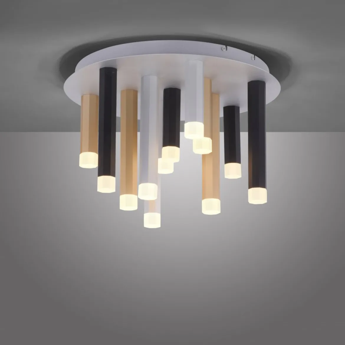 Paul Neuhaus 6527-95 PURE-GEMIN LED-XMO Deckenleuchte 12-flammig mehrfarbig