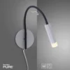 Paul Neuhaus 9012-95 PURE-GEMIN LED-XMO Wandleuchte aluminium