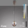 Paul Neuhaus 2220-97 PURE Infinity Pendelleuchte bronce 1-flammig