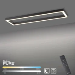 Paul Neuhaus 6023-13 PURE-LINES LED Deckenleuchte graphite CCT