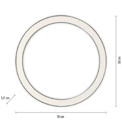 Paul Neuhaus 6309-13 PURE-LINES LED Deckenleuchte graphite CCT 50cm