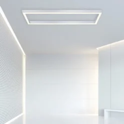 Paul Neuhaus 6023-95 PURE-LINES LED Deckenleuchte diamond (alu) CCT