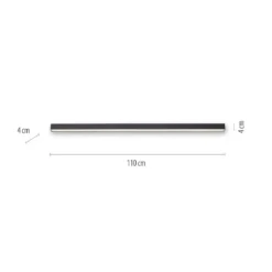Paul Neuhaus 6021-13 PURE-LINES LED Deckenleuchte graphite CCT