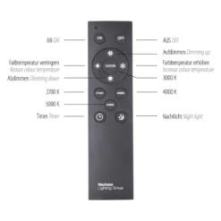 Paul Neuhaus 6021-13 PURE-LINES LED Deckenleuchte graphite CCT