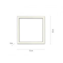 Paul Neuhaus 6022-95 PURE LINES LED Deckenleuchte diamond (alu) CCT